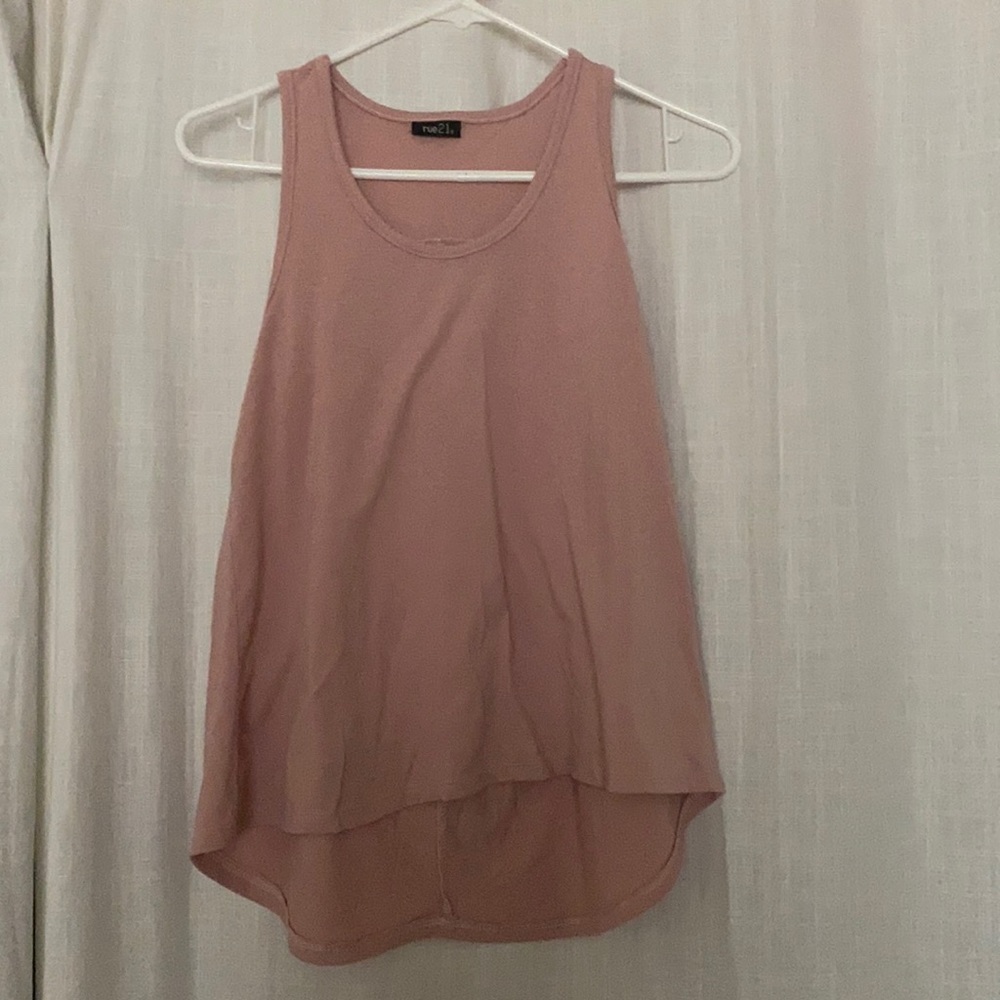 Rue 21 Pink Tank Top